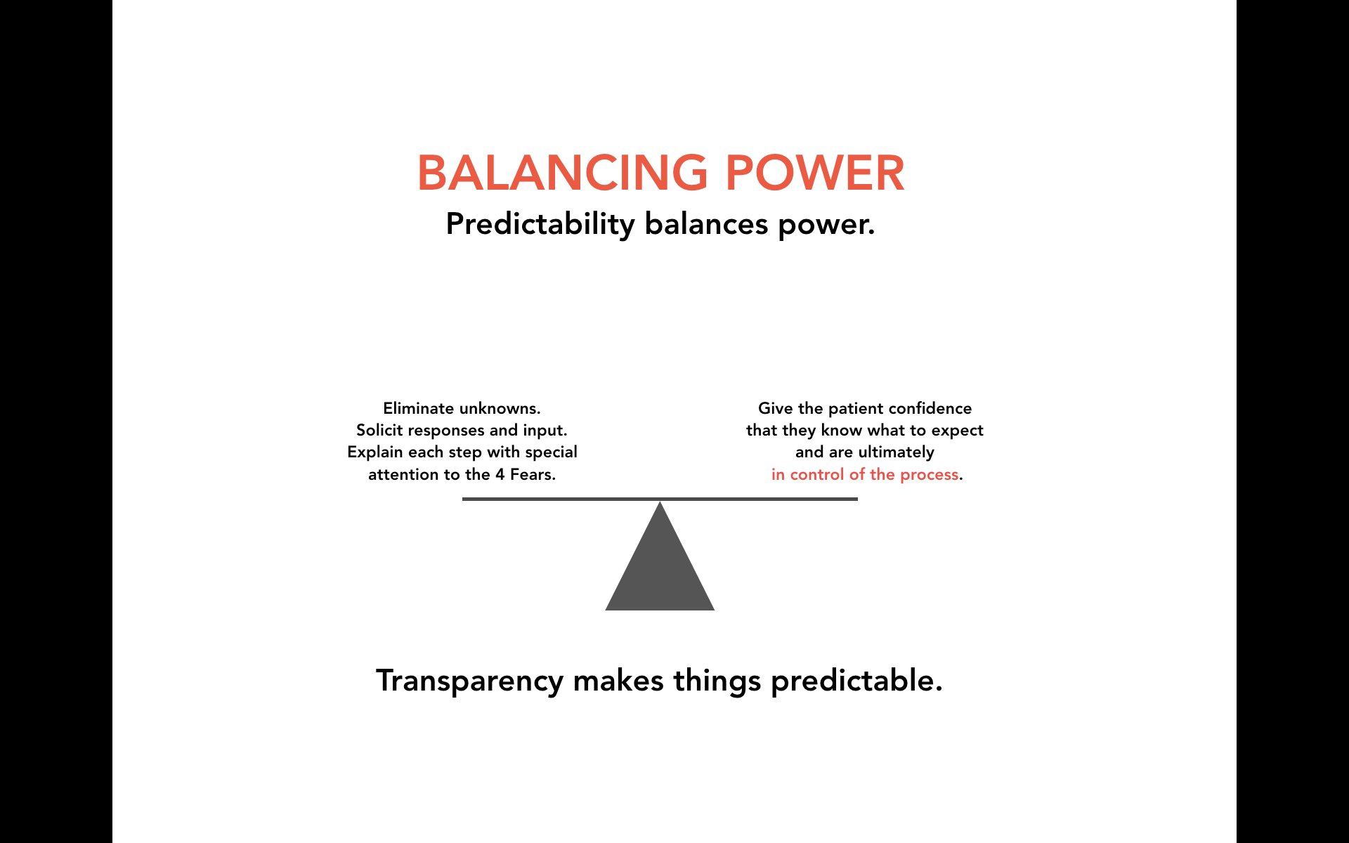 Balancing Power — Predictability balances power