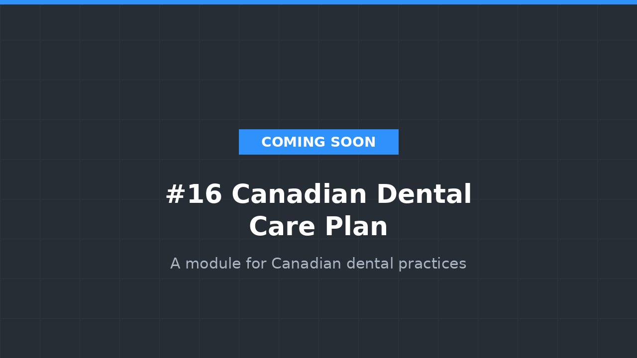 Canadian Dental Care Plan